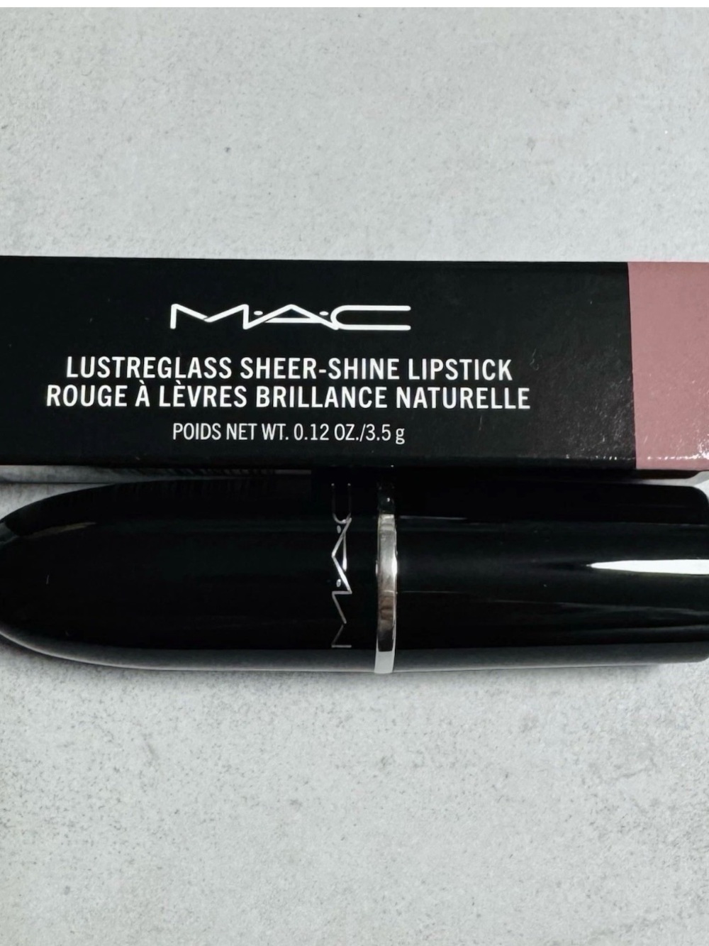 MAC Cosmetics Lustreglass Sheer-Shine Lipstick - Not Humble Just Bragging - new
